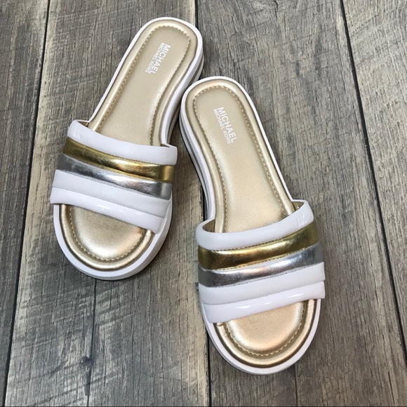 MICHAEL Michael Kors Shoes - {MICHAEL Michael Kors} NWOT Conrad Slide Sandal